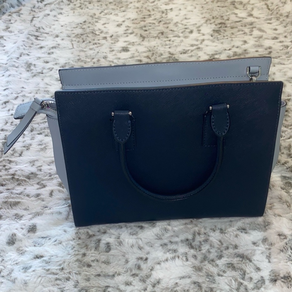 Kate Spade Blue Purse Satchel NWOT - Picture 3 of 14